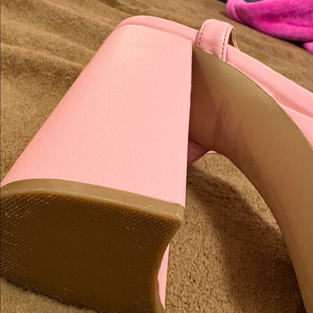 Steve Madden Pink Platform Sandals - Picture 7 of 7